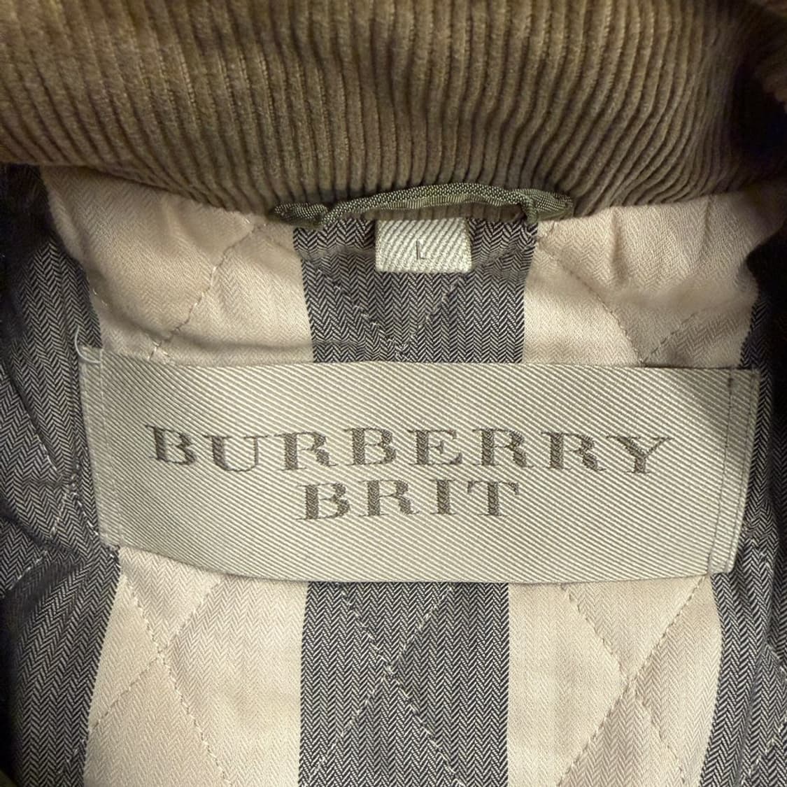 [정품/L] 버버리 브릿 필드 자켓 상품이미지5