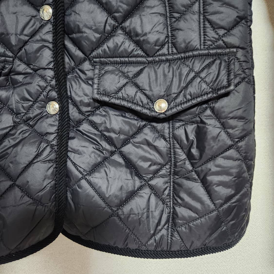 신형 폴로랄프로렌 누빔 하이넥 자켓 여M 상품이미지5