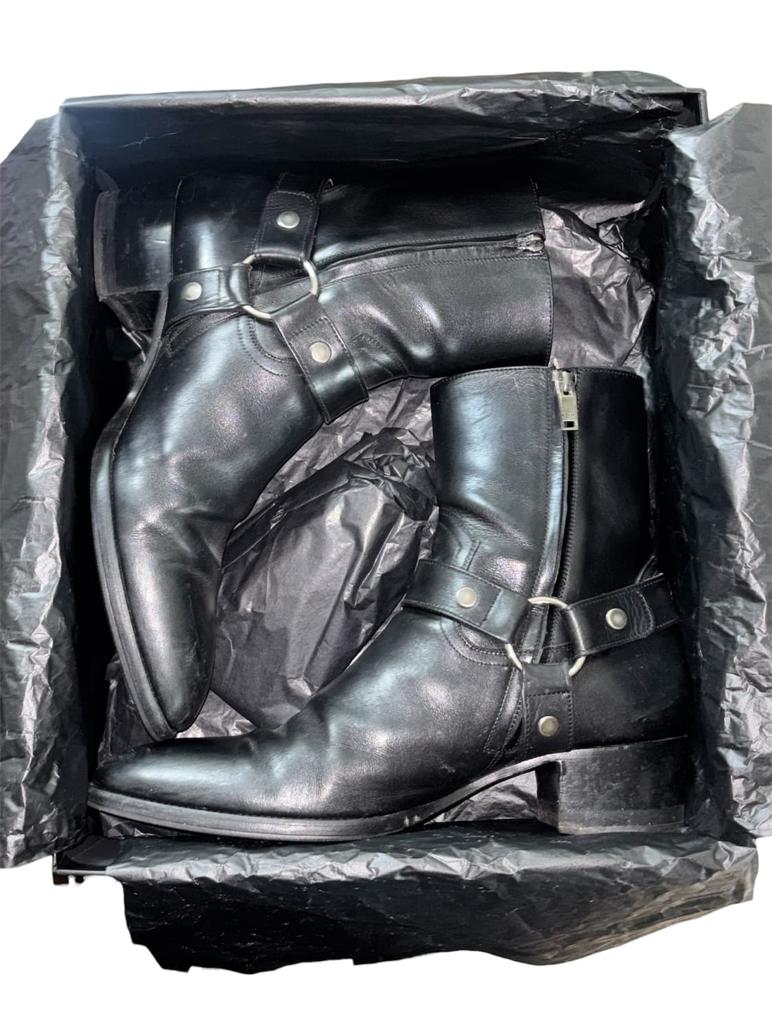 생로랑 22fw 와이어트 하네스 부츠 블랙 43사이즈 상품이미지10