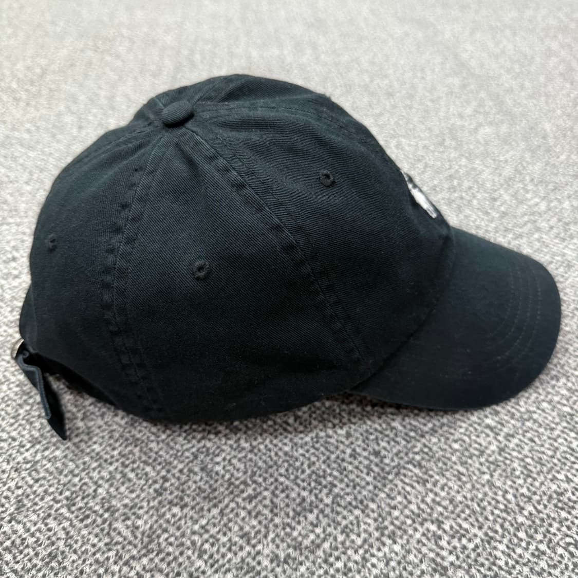 F 폴로 랄프로렌 볼캡 모자 블랙 화이트 포니 상품이미지4