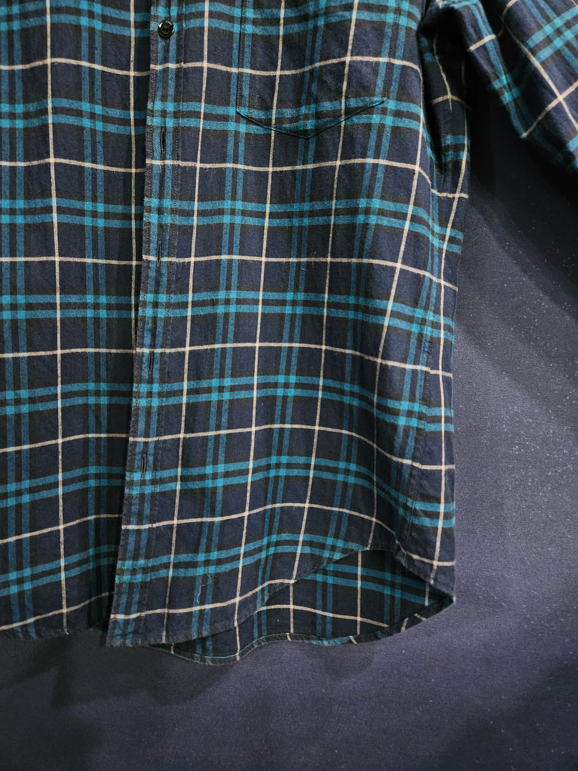 버버리 스트라이프 체크 남성 95 긴팔셔츠  상품이미지6