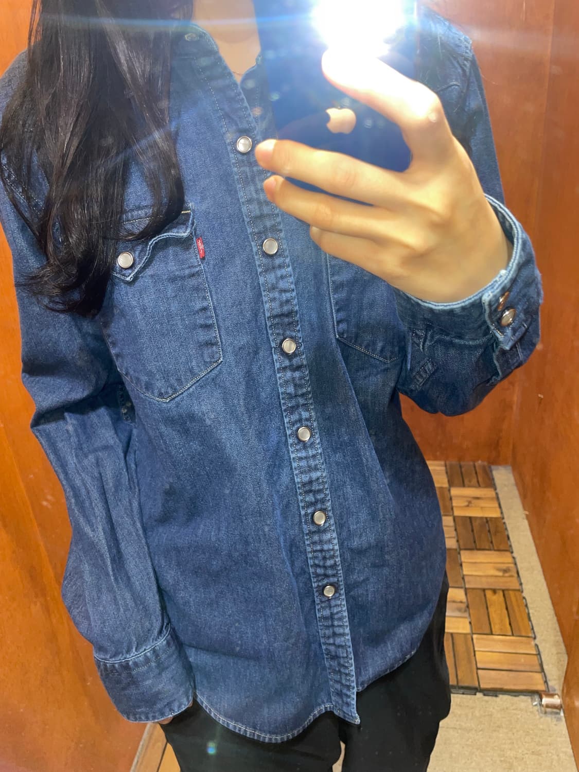 (M) Levi's 리바이스 코튼 데님 셔츠 상품이미지2