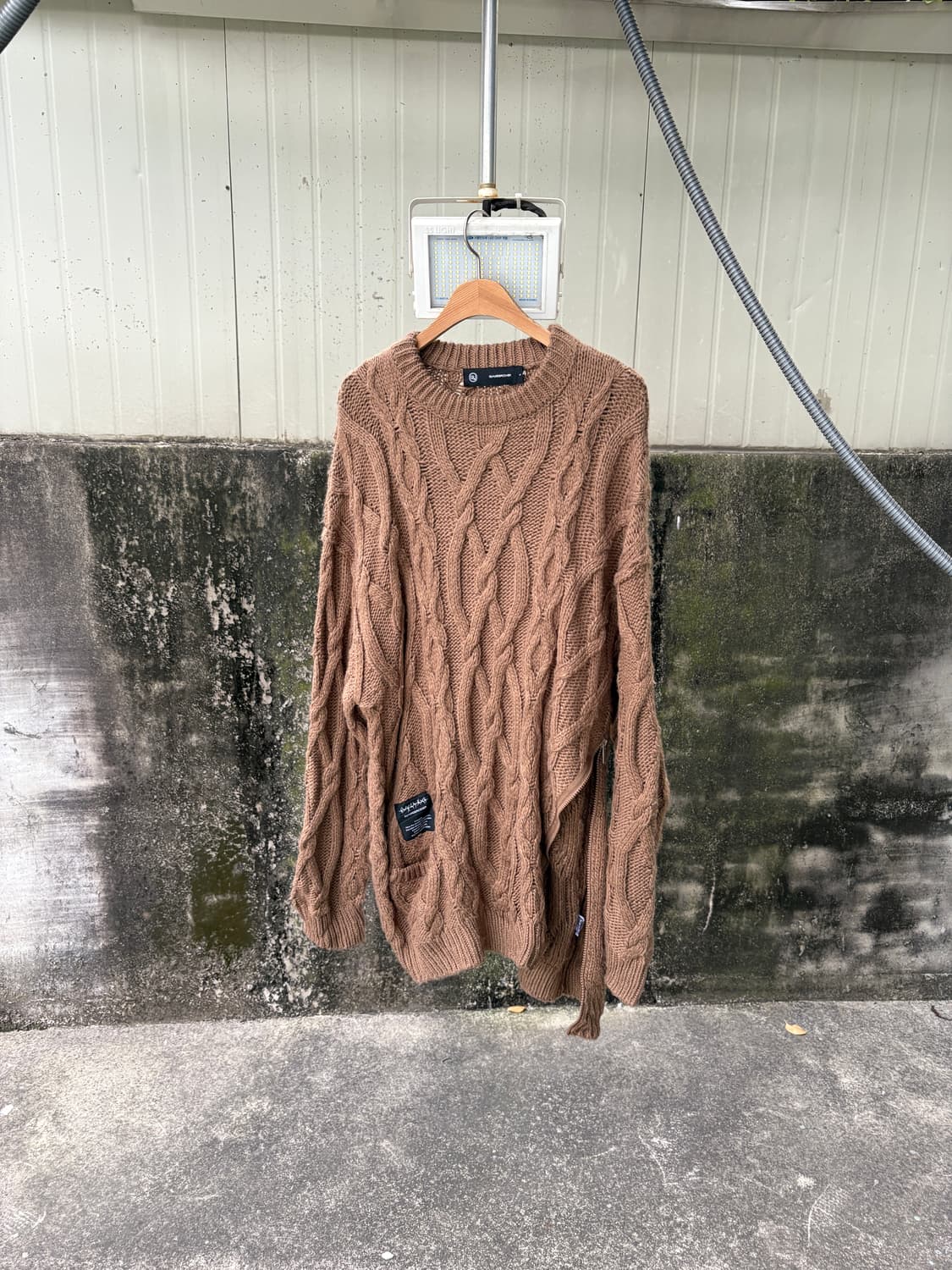 언더커버 x 지유 오버핏 니트 상품이미지1