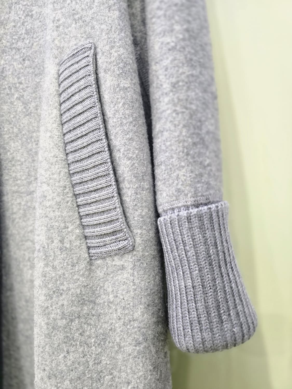 스카파 울 고급 니트 코트 상품이미지6