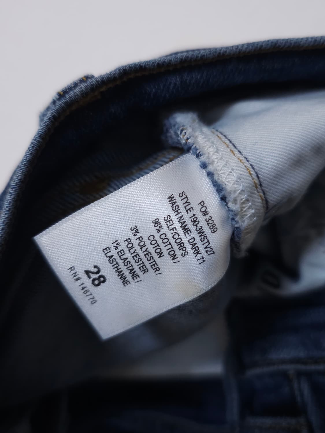 리던 스토브 파이프 데님 상품이미지5