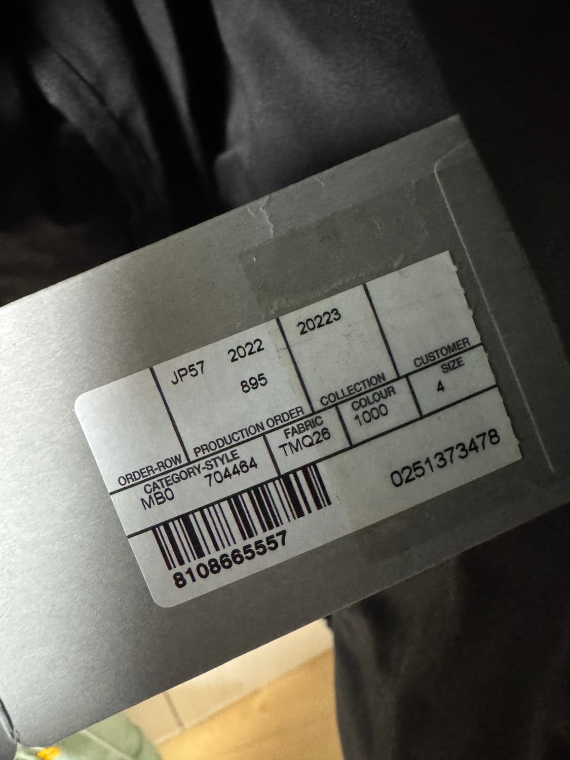 [새제품] 발렌시아가 오버사이즈 플리스 자켓 블랙 4사이즈 상품이미지3