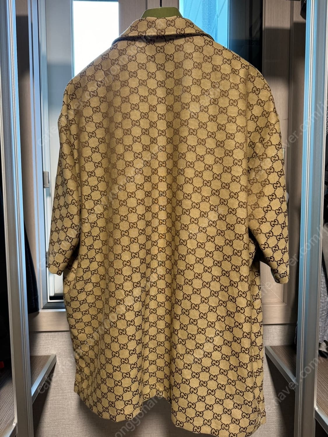 [GUCCI] 구찌 GG 리넨 혼방 캔버스 셔츠 (52) 상품이미지2