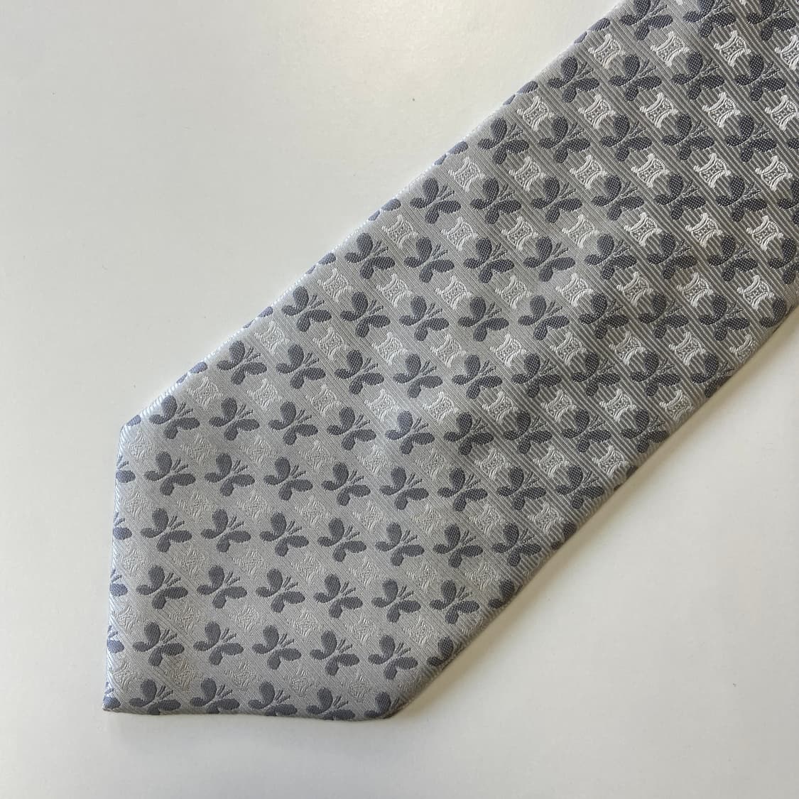 셀린느(celine) 신형라벨 명품 정품 모노그램 넥타이 상품이미지5