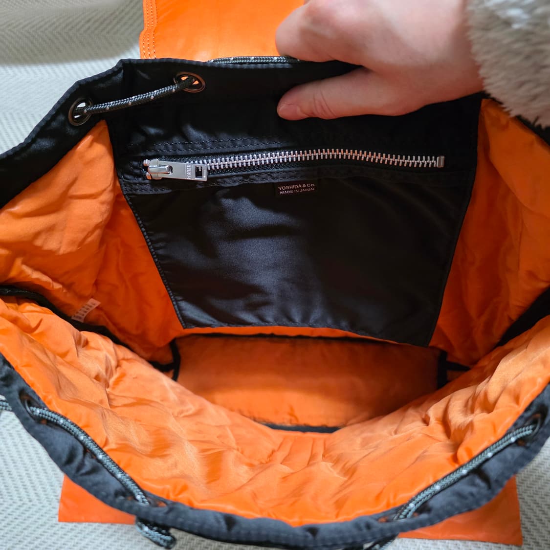 미사용] 요시다포터 탱커 럭색 백팩 지퍼버전 622-79312  (350 상품이미지8