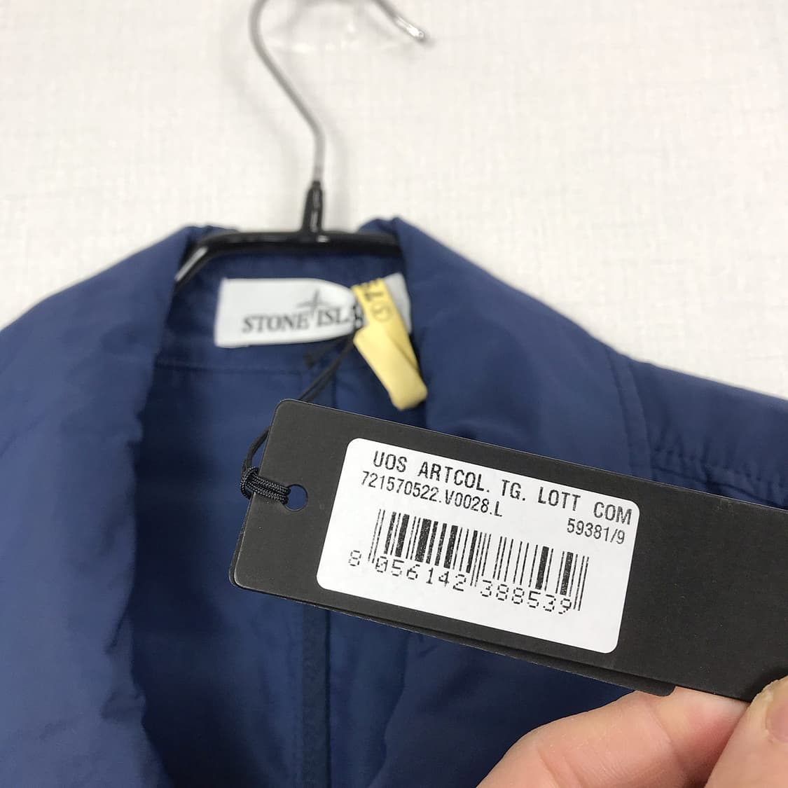 스톤아일랜드 20SS 마이크로랩스 롱자켓 맥코트 남성L 상품이미지6