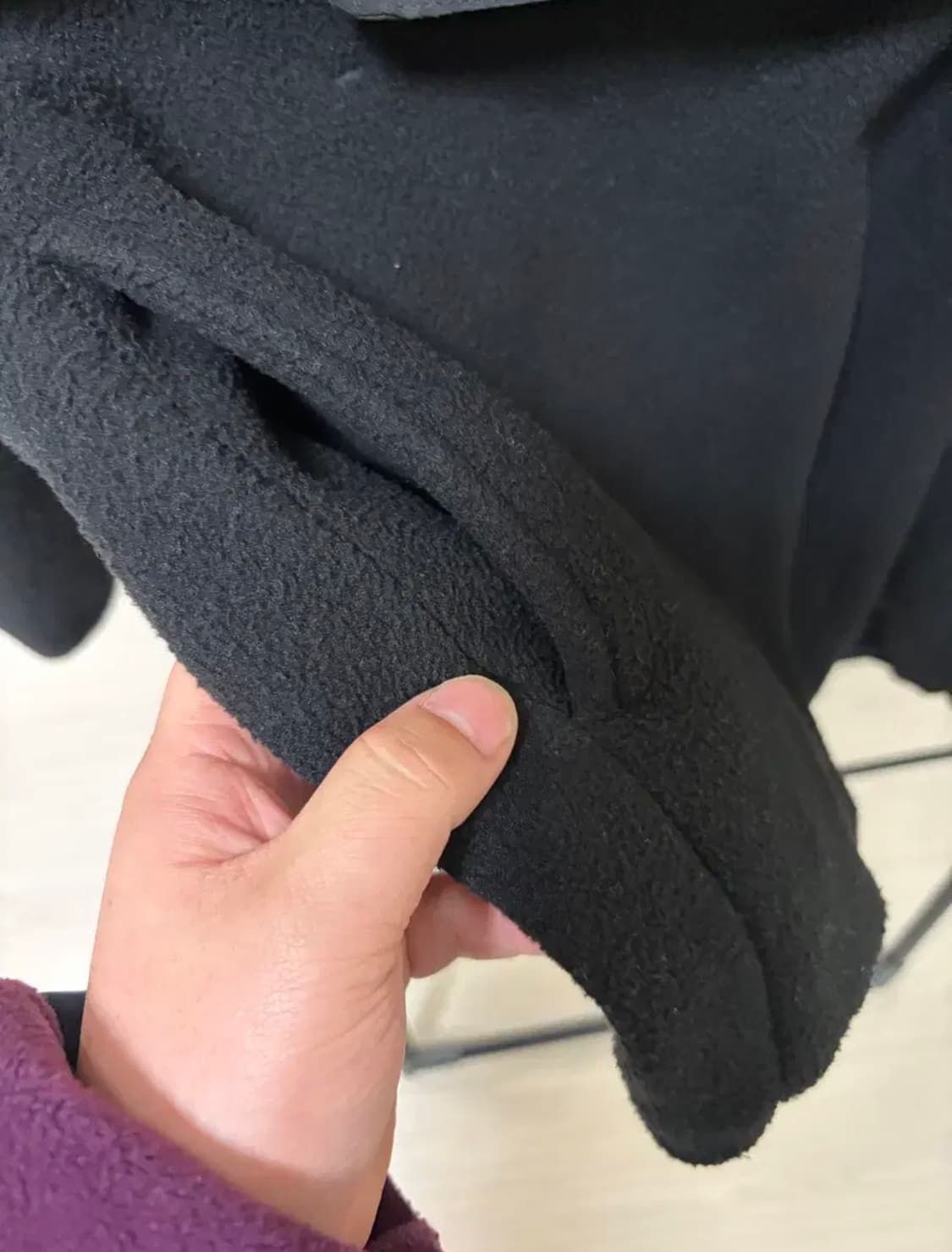 앵글런 후드 플리스 하프집업 상품이미지3