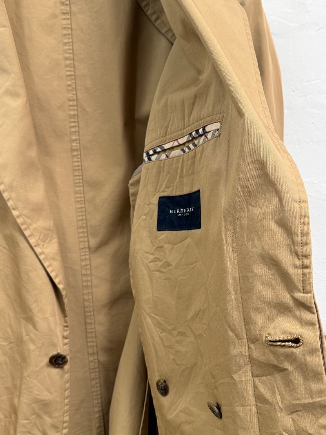 Burberry 버버리 재팬 코튼 블레이저 자켓 L 상품이미지4