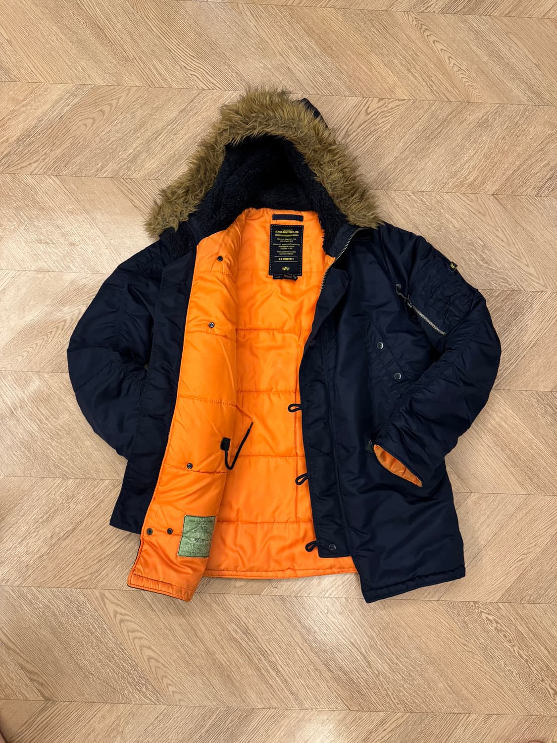 [L] alpha n3b 네이비컬러 상품이미지3