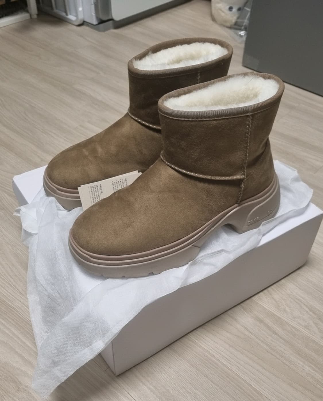 [270] 페이즈 Short Basic Fur Boots 상품이미지1