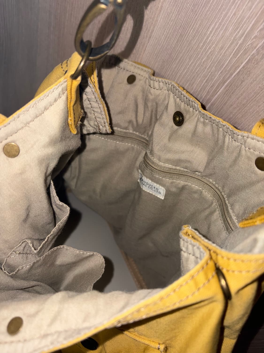 Vintage Yellow Bag 상품이미지4