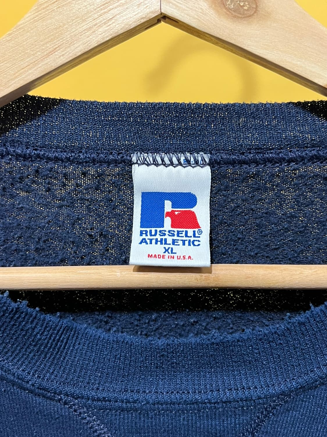 90's [XL] 러셀 애슬레틱 USA 무지 맨투맨 클래식 아메카지 상품이미지8