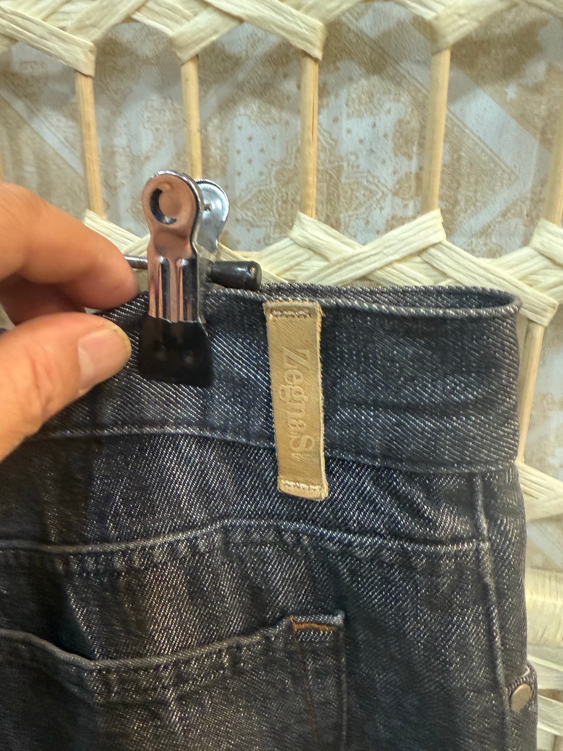 38 정품 제냐 블랙진 팝니다 상품이미지8