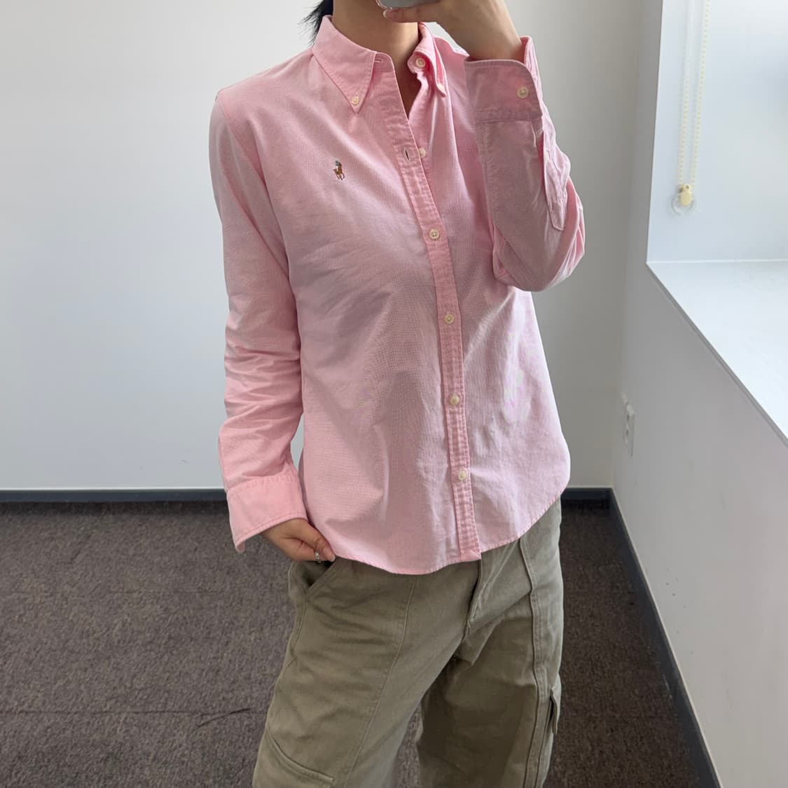 Polo 폴로 멀티포니 핑크 셔츠  상품이미지2