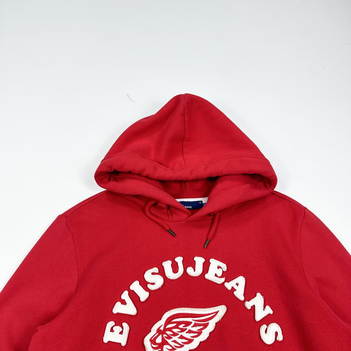 EVISU 에비수 올드스쿨 y2k 헤비코튼 후드티 L 상품이미지2