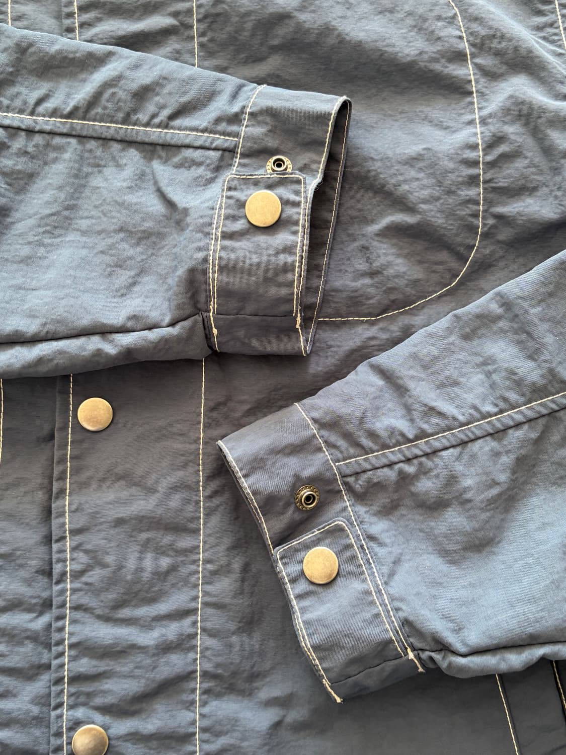 stussy 스투시 나일론 폴섬 나일론 자켓 네이비 M (103) 상품이미지4