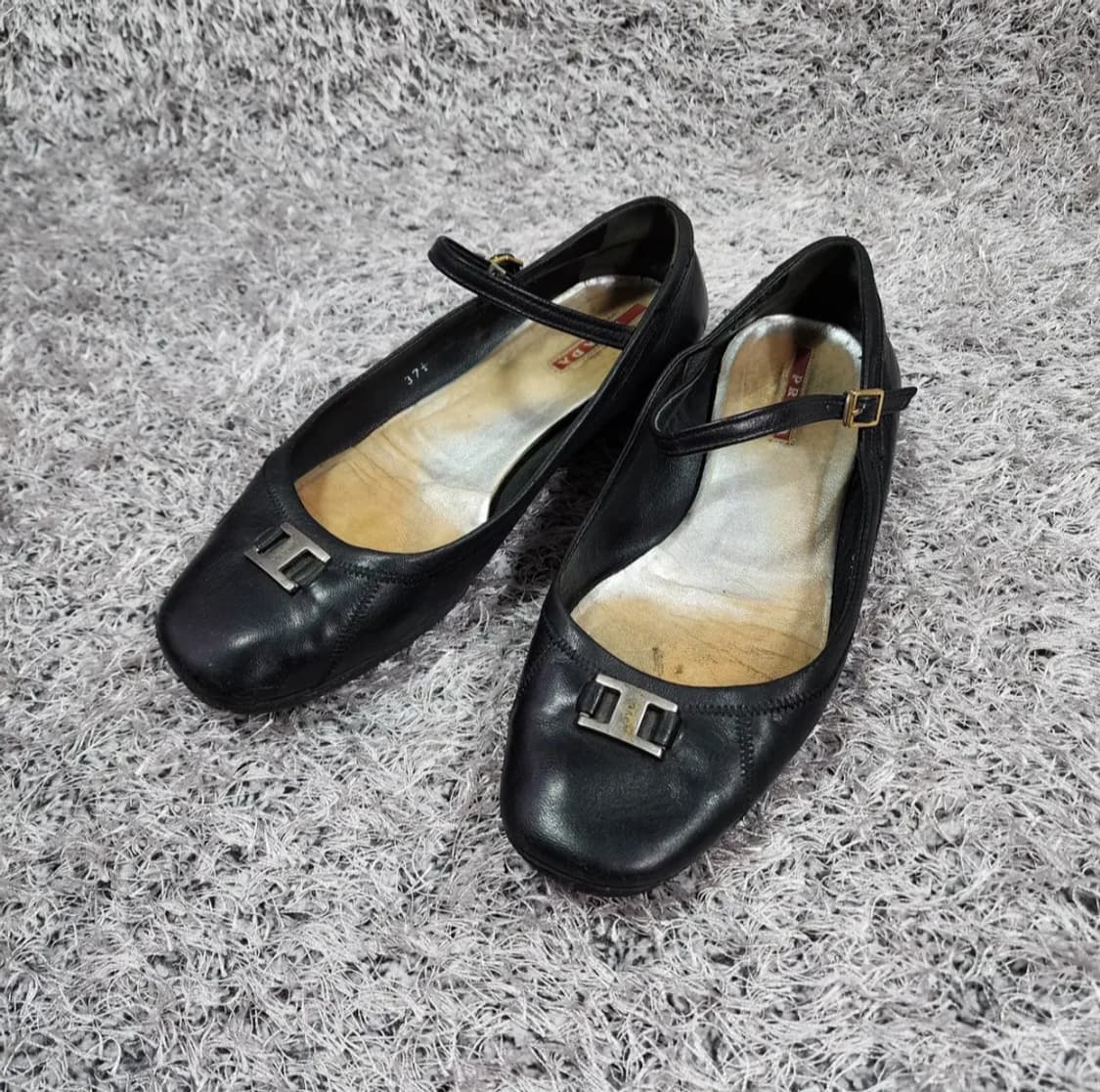 프라다 메리제인 플랫슈즈 37.5 상품이미지3