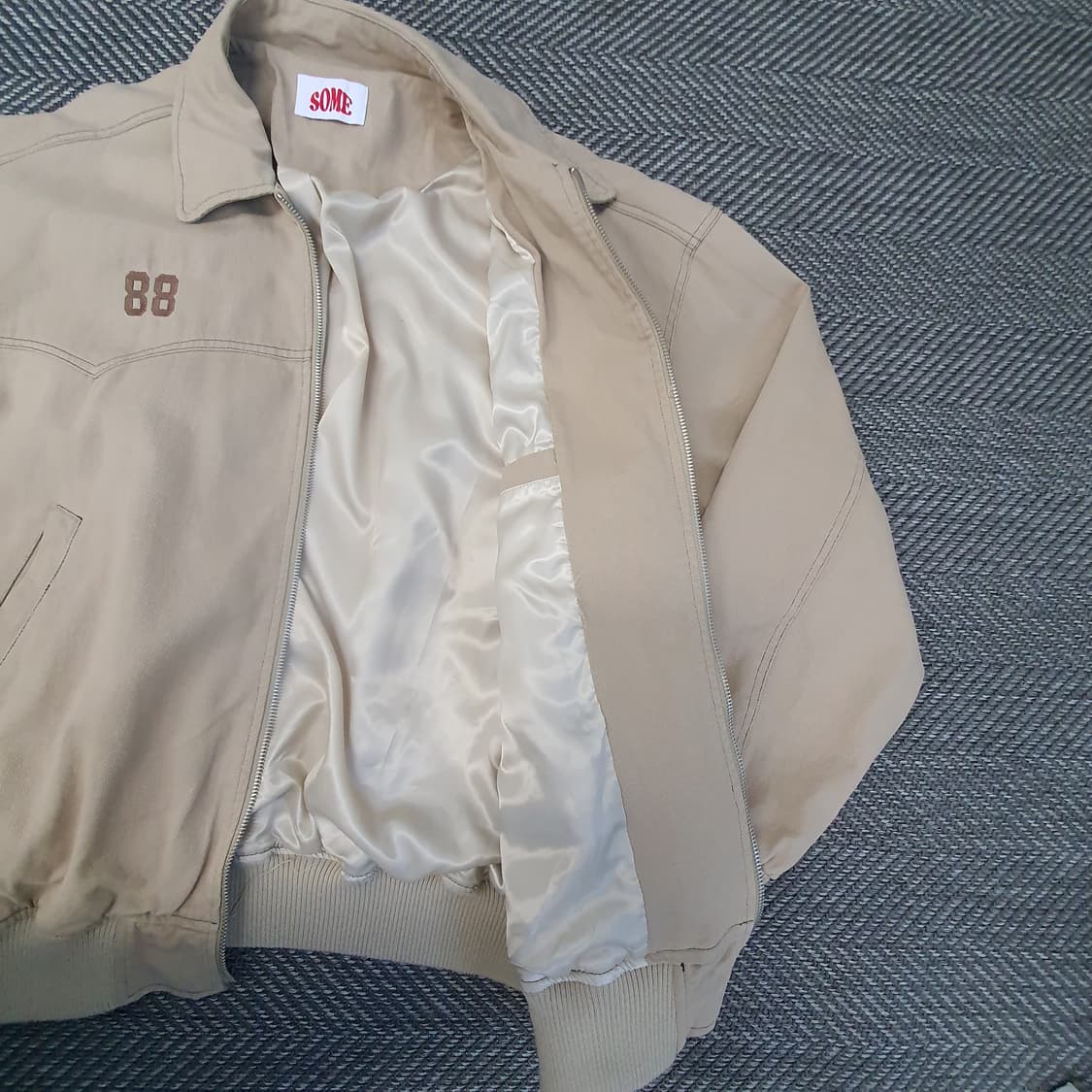 썸플레이스 투웨이 블루종 면자켓 남자105 상품이미지6