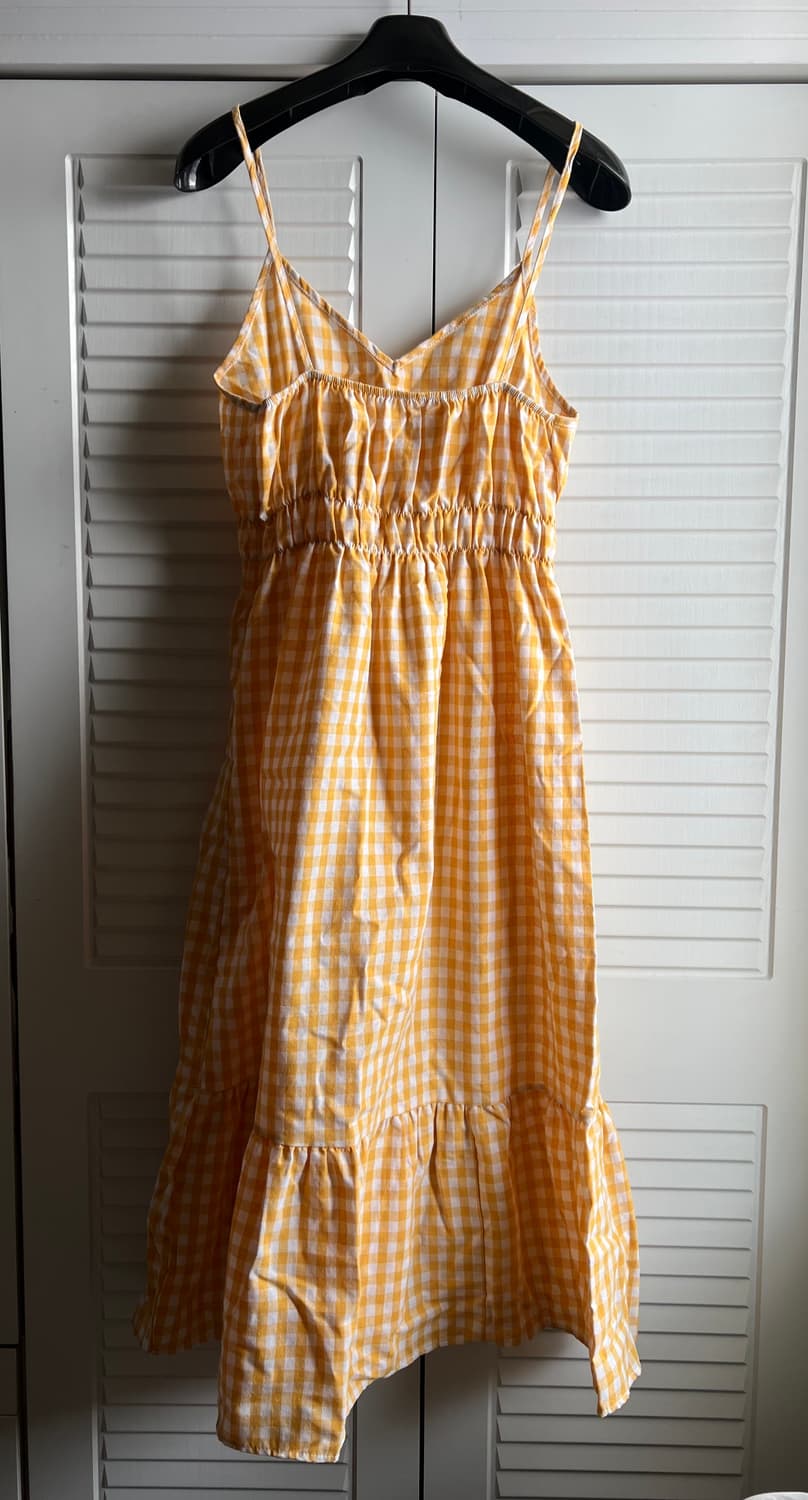 체크 뷔스티에 원피스 상품이미지2