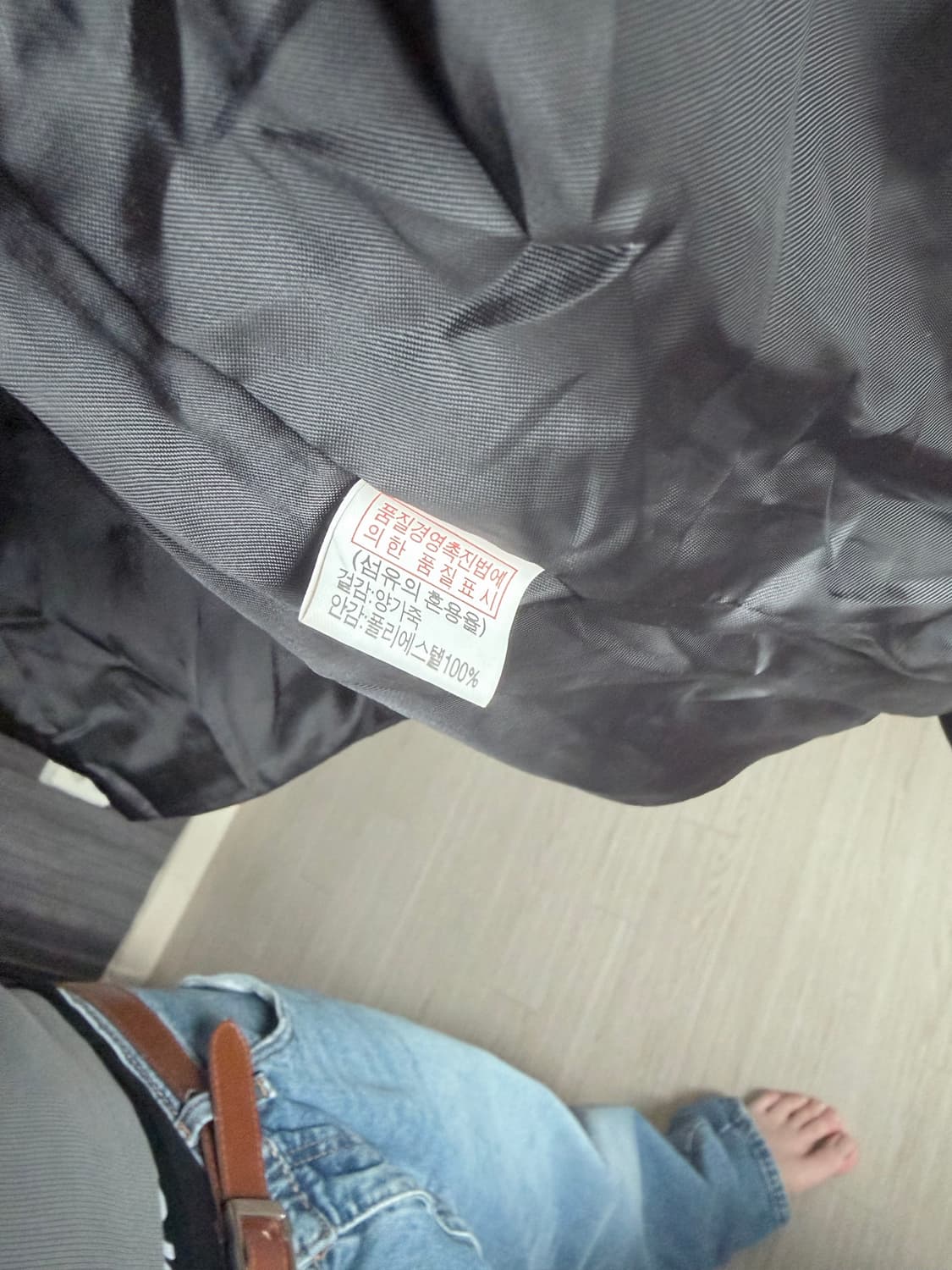 빈티지 이태리 램스킨 레더 자켓 상품이미지6