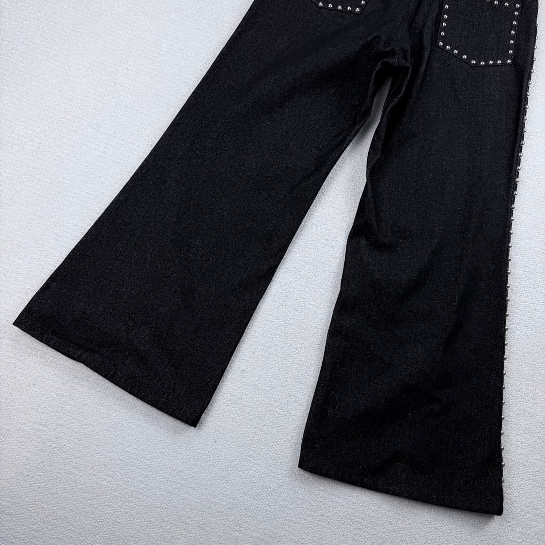 SHIKITARI studded denim pants (black) 상품이미지10
