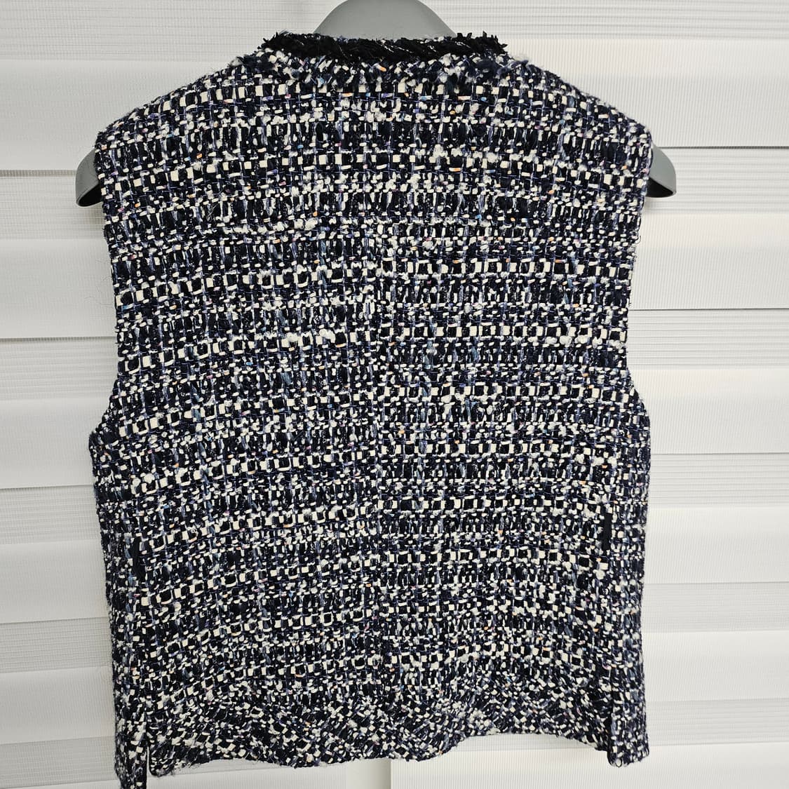 한섬 MINE 트위드 베스트 (Made in France)  M 상품이미지5