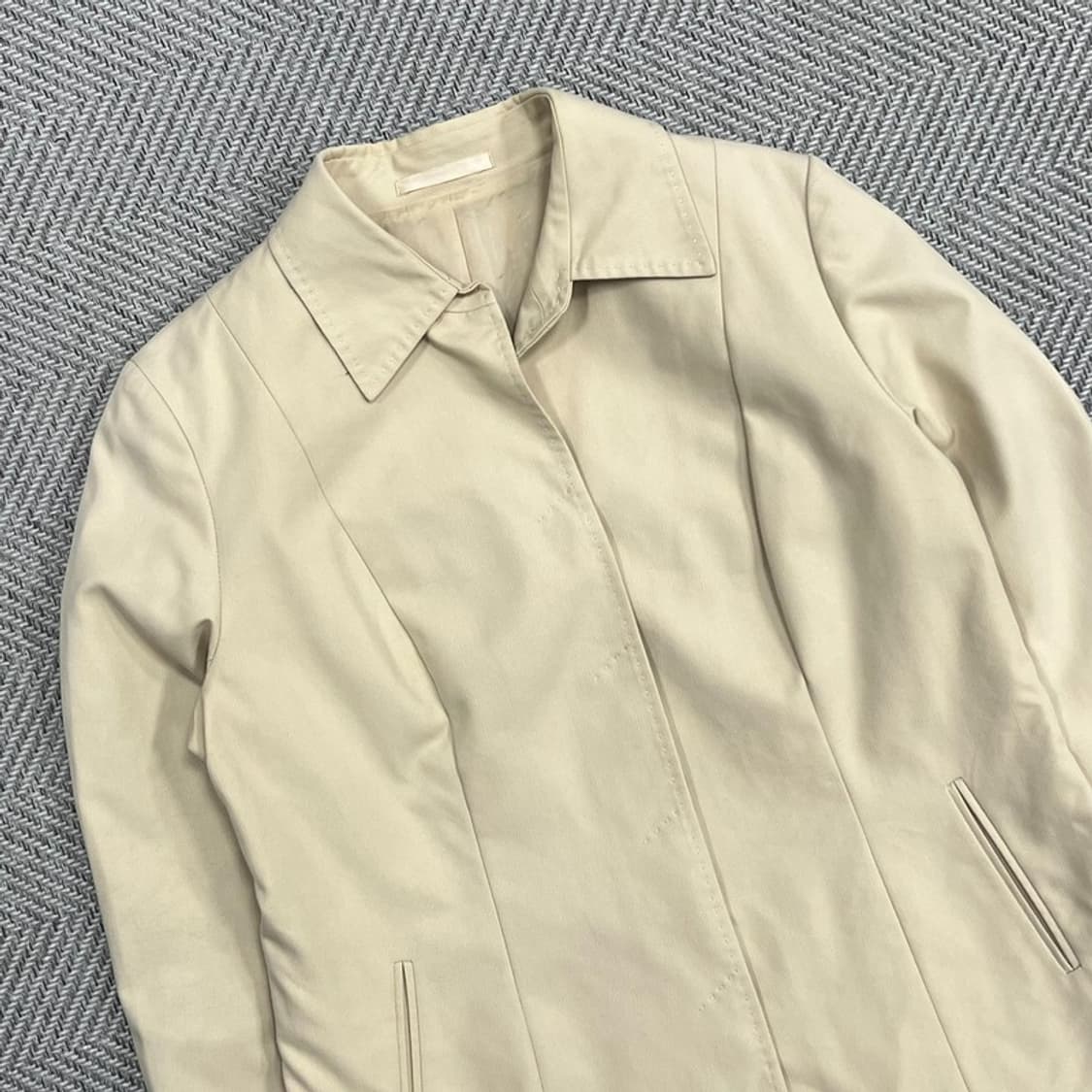 버버리 런던 미니멀 코튼 자켓 v0939 상품이미지3