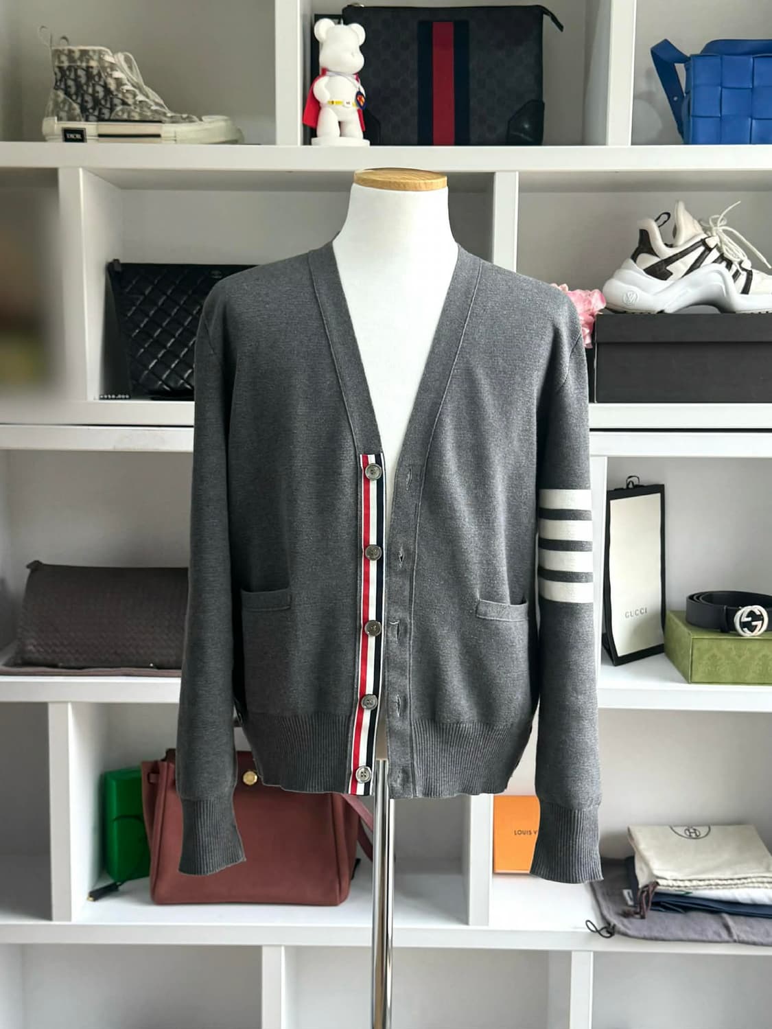 톰브라운 밀라노스티치 가디건 상품이미지1