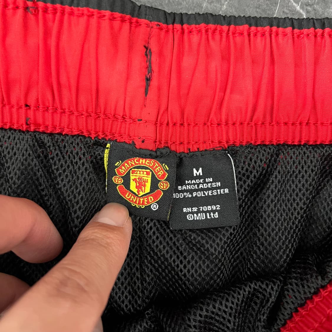 맨체스터 유나이티드 엠블럼 와이드 트랙팬츠 상품이미지6