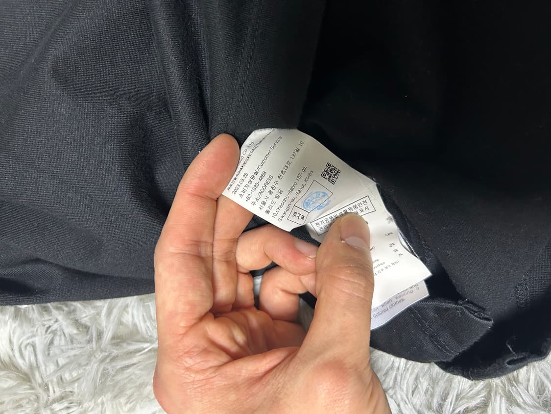 우영미 백로고 반팔 44 상품이미지4