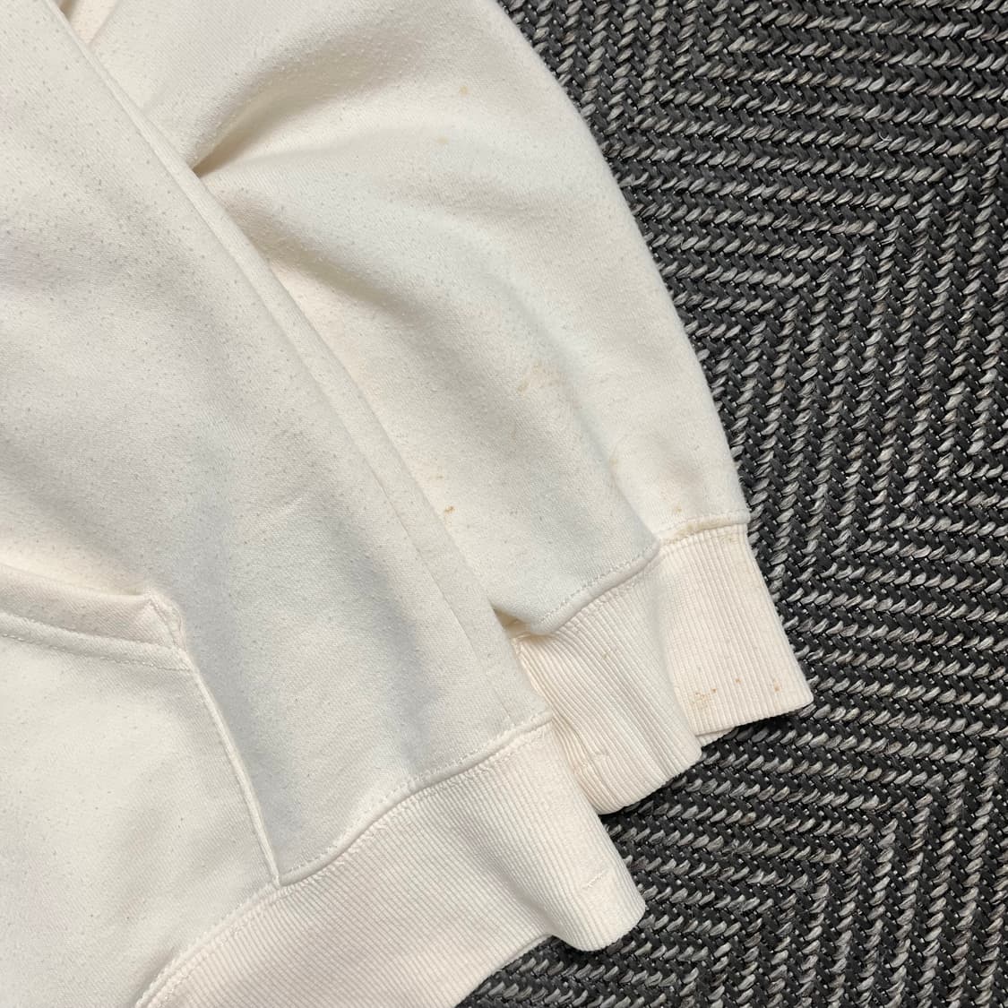 후아유 자수 아이보리 박시핏 후드집업y 4905 상품이미지6