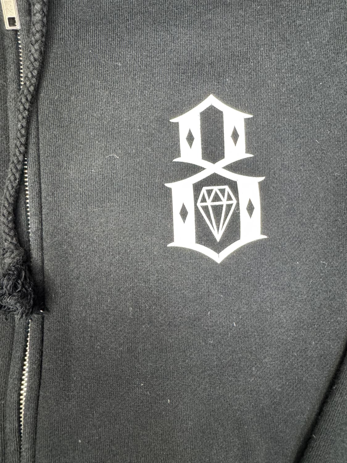 빈티지 레벨8 REBEL8 시그니처 로고 후드 집업 M 상품이미지2