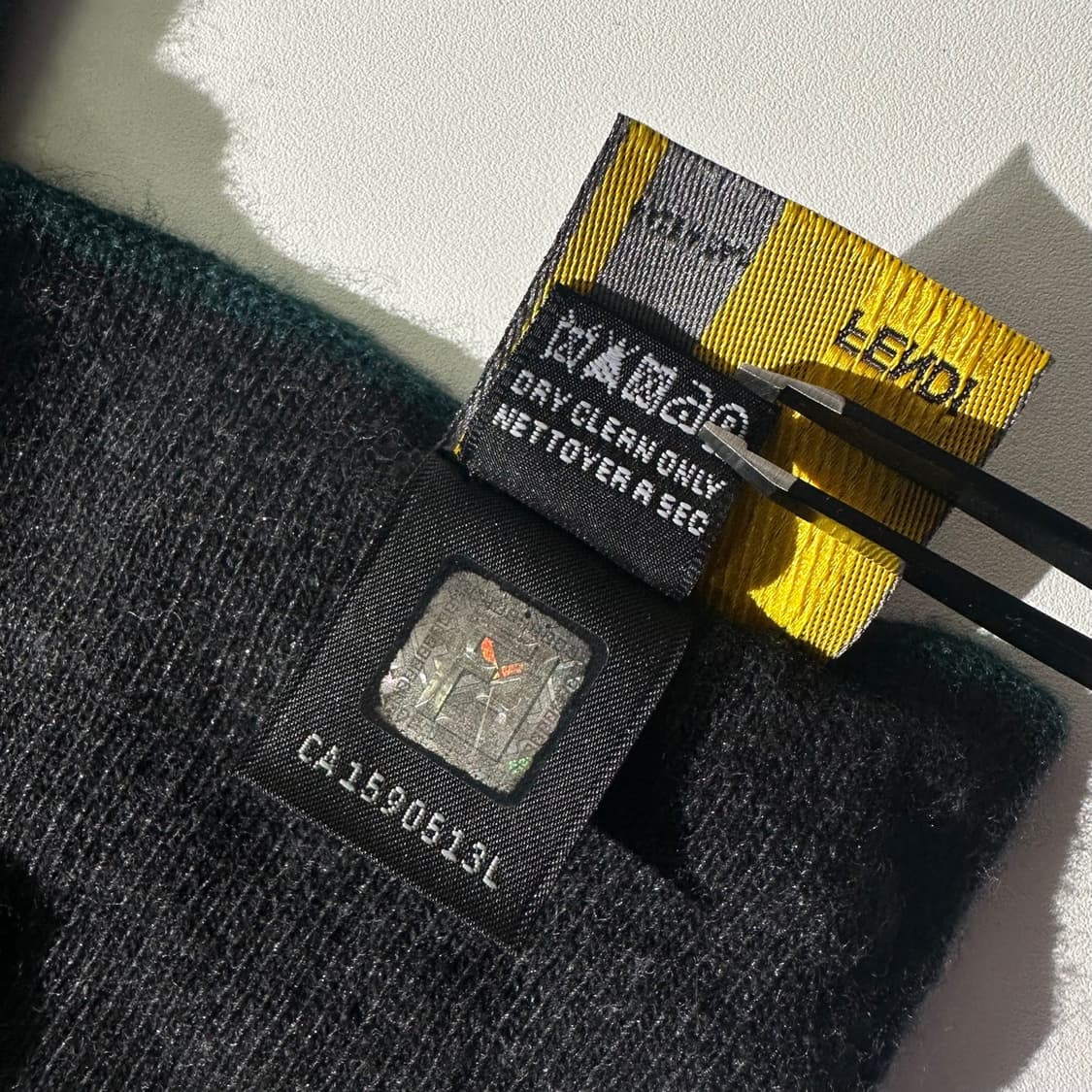 펜디 주카패턴 스트라이프 캐시미어 블렌드 머플러 목도리 상품이미지6