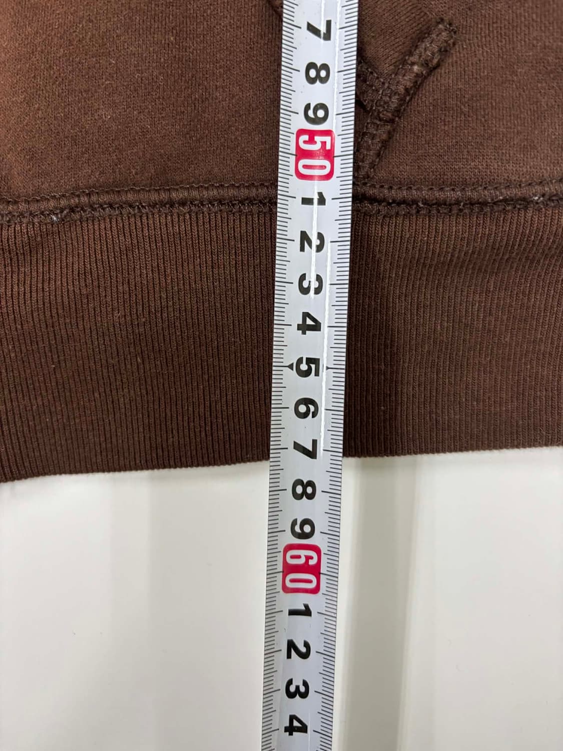 아베크롬비 y2k 초코브라운 핀터깔 울프죠 양털 대대장 후드집업 희귀져지 상품이미지7