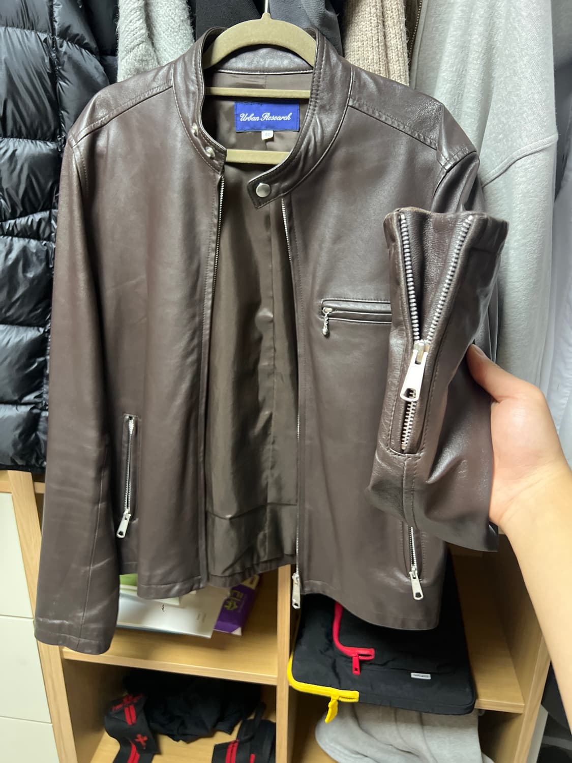 어반리서치 라이더 레더 자켓 상품이미지4