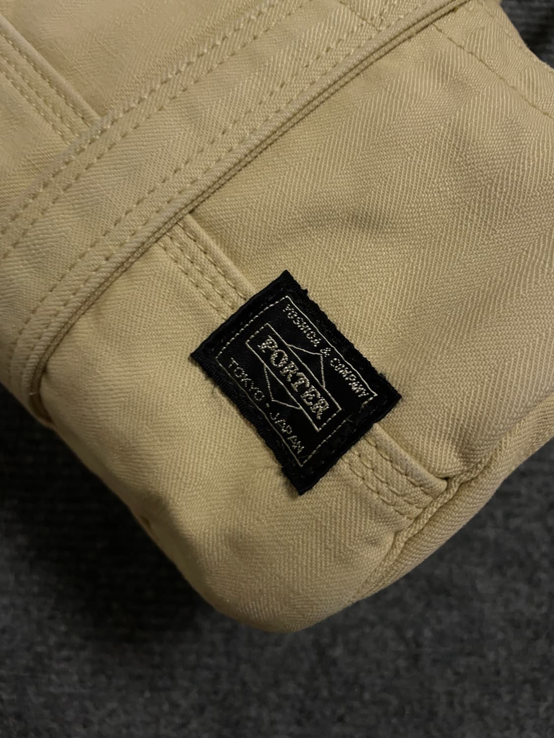 포터 베이지 보스턴백 S 상품이미지2