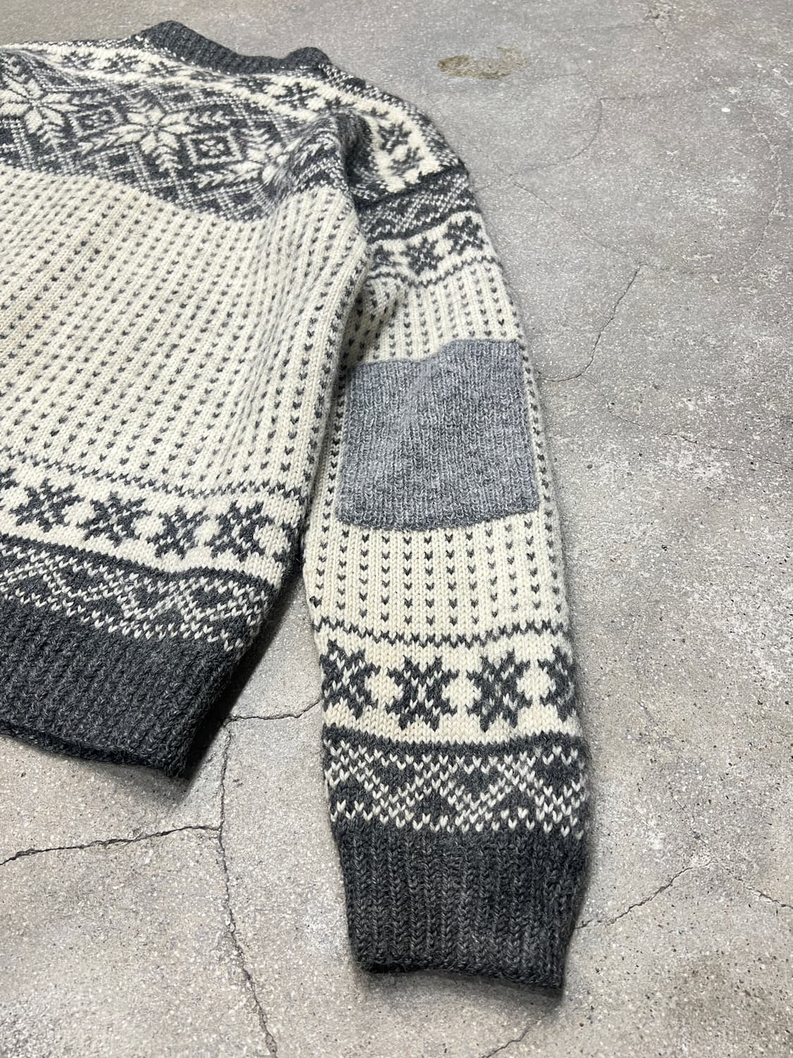 60‘s 노르딕 니트 가디건  상품이미지5