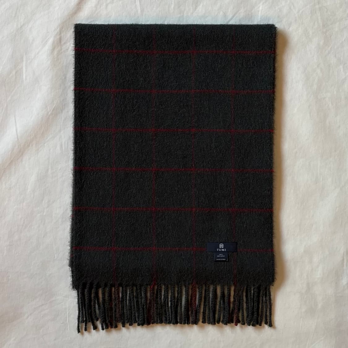 TUMI 페루 베이비 알파카 100 머플러 상품이미지2