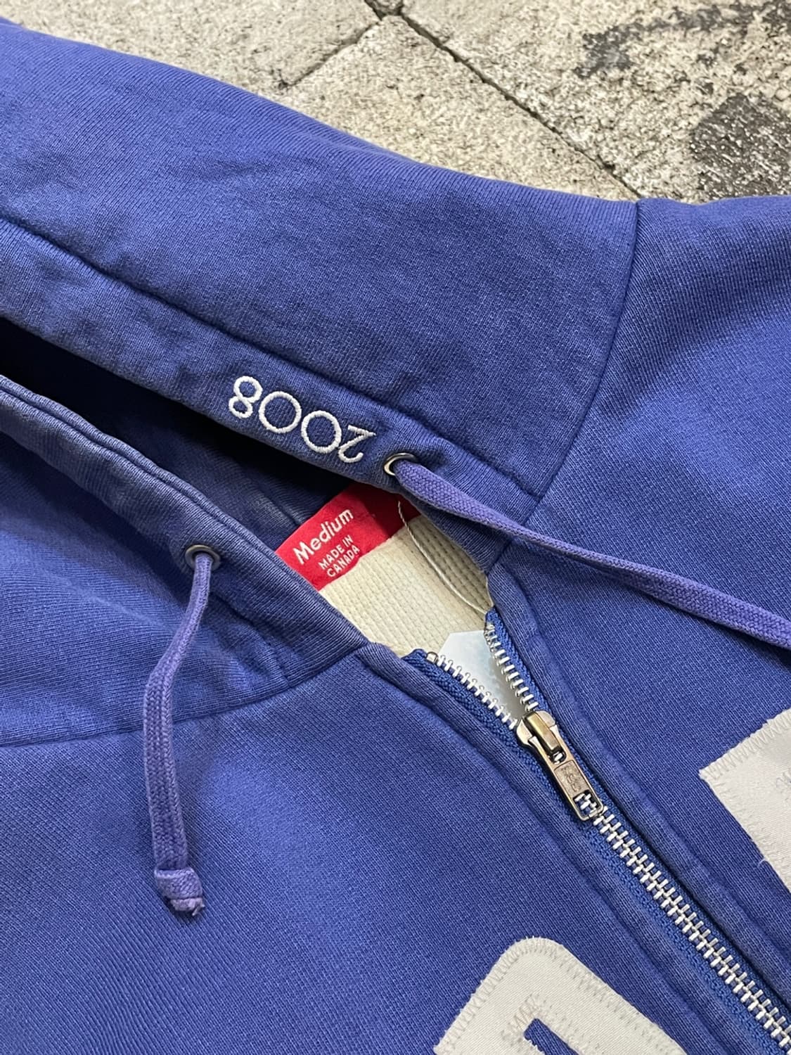 슈프림 아치 로고 써멀 라인드 후드집업  상품이미지4