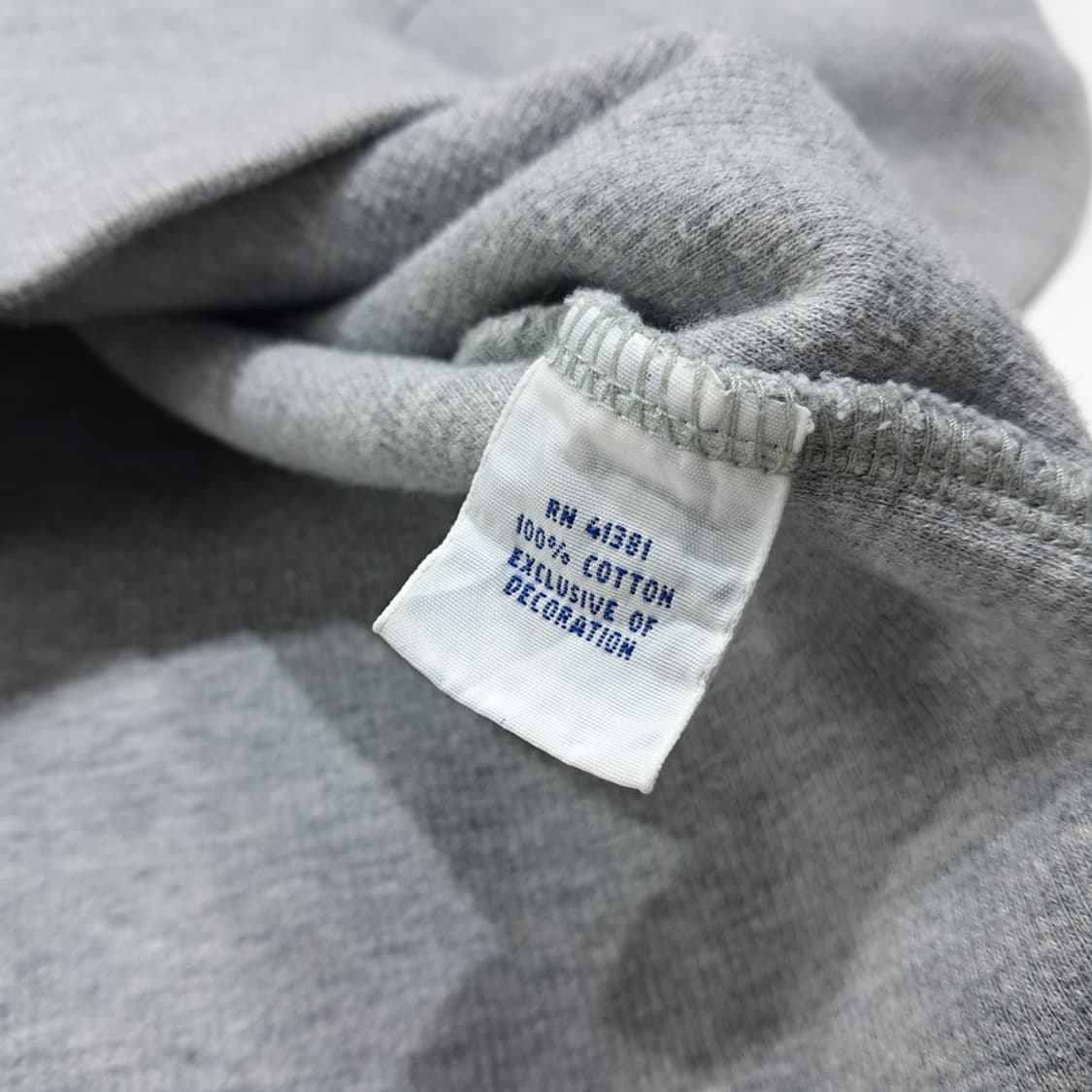 CL831 XL 폴로 90s 가죽풀러 라이트그레이 하프집업 스웻셔츠 상품이미지6