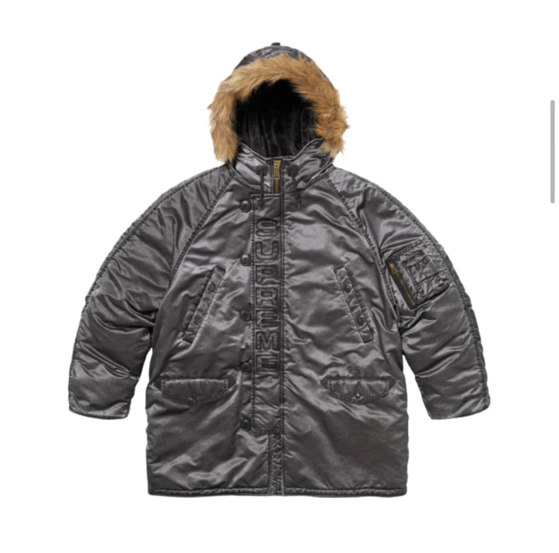 supreme N-3B satin black 24FW 상품이미지4