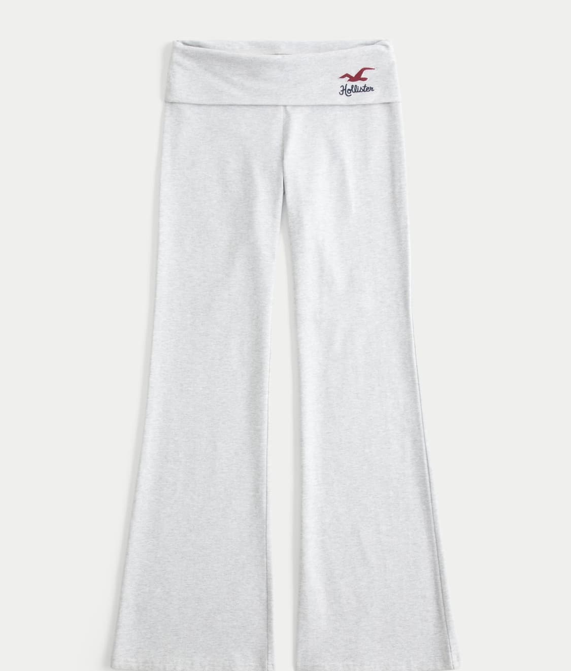 [M] 홀리스터 폴드오버 플레어 스웻팬츠 새상품 상품이미지1