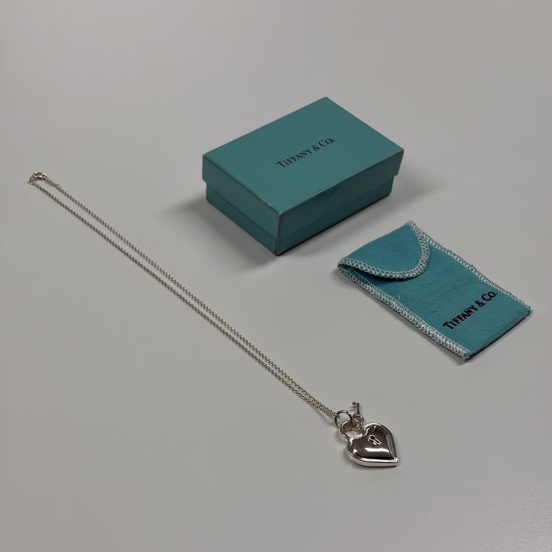 티파니앤코 하트 태그키 목걸이 상품이미지10
