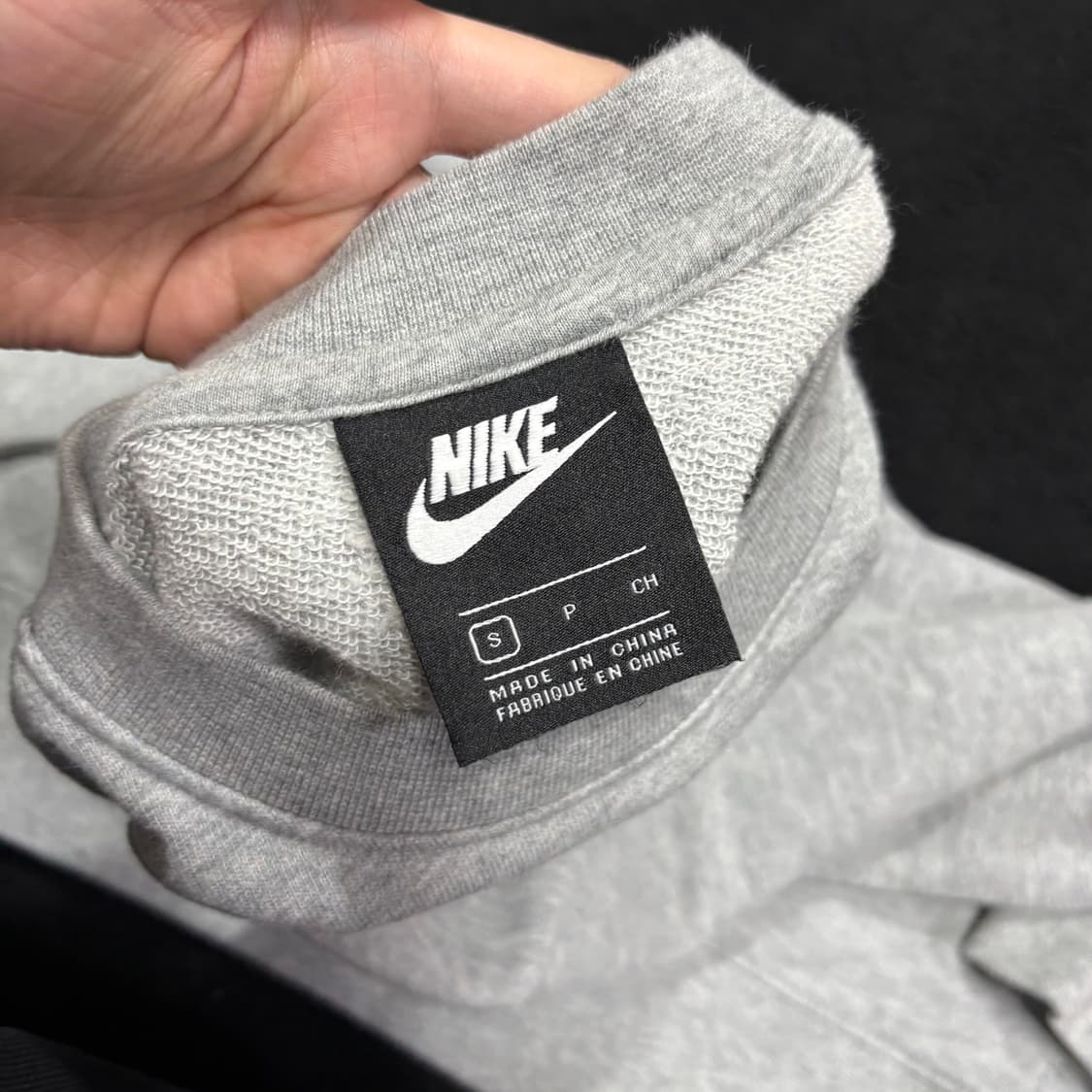 S 95 나이키 그레이 맨투맨 상품이미지3