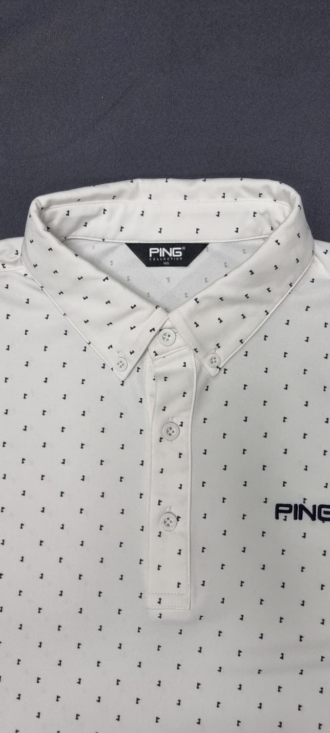 PING 핑 미니 프린트 카라넥 반팔 L _ 남성 상품이미지9