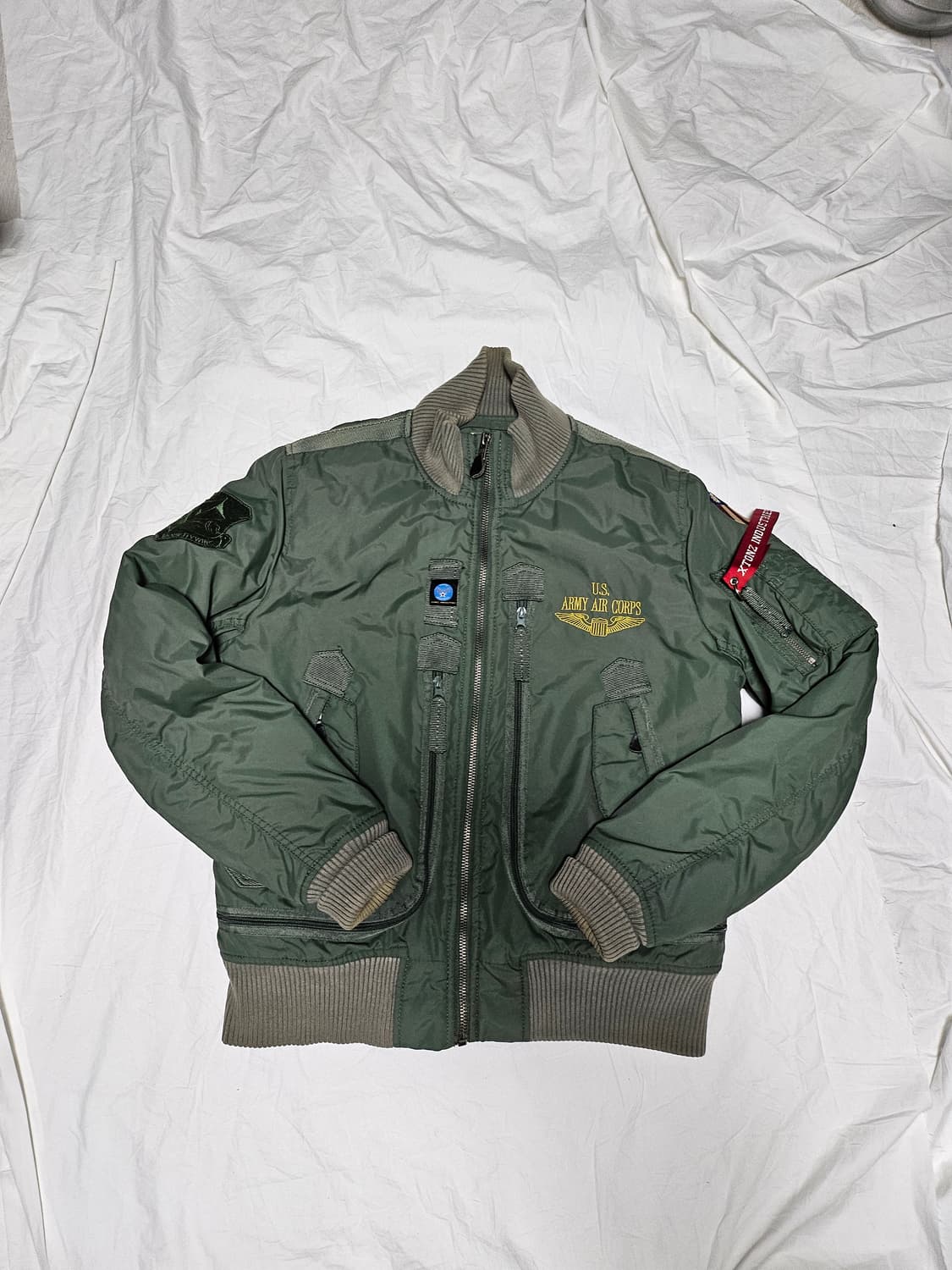 XTONZ Ma-1 항공 점퍼 봄버 자켓 L 상품이미지1